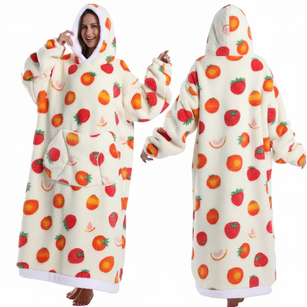 Wearable Sherpa Cosplay Oversized TV Blanket