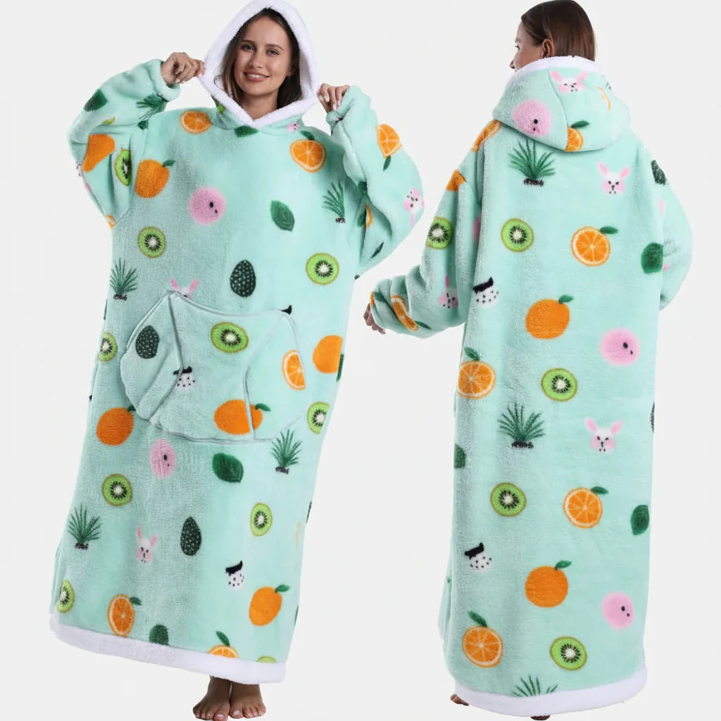 Wearable Sherpa Cosplay Oversized TV Blanket