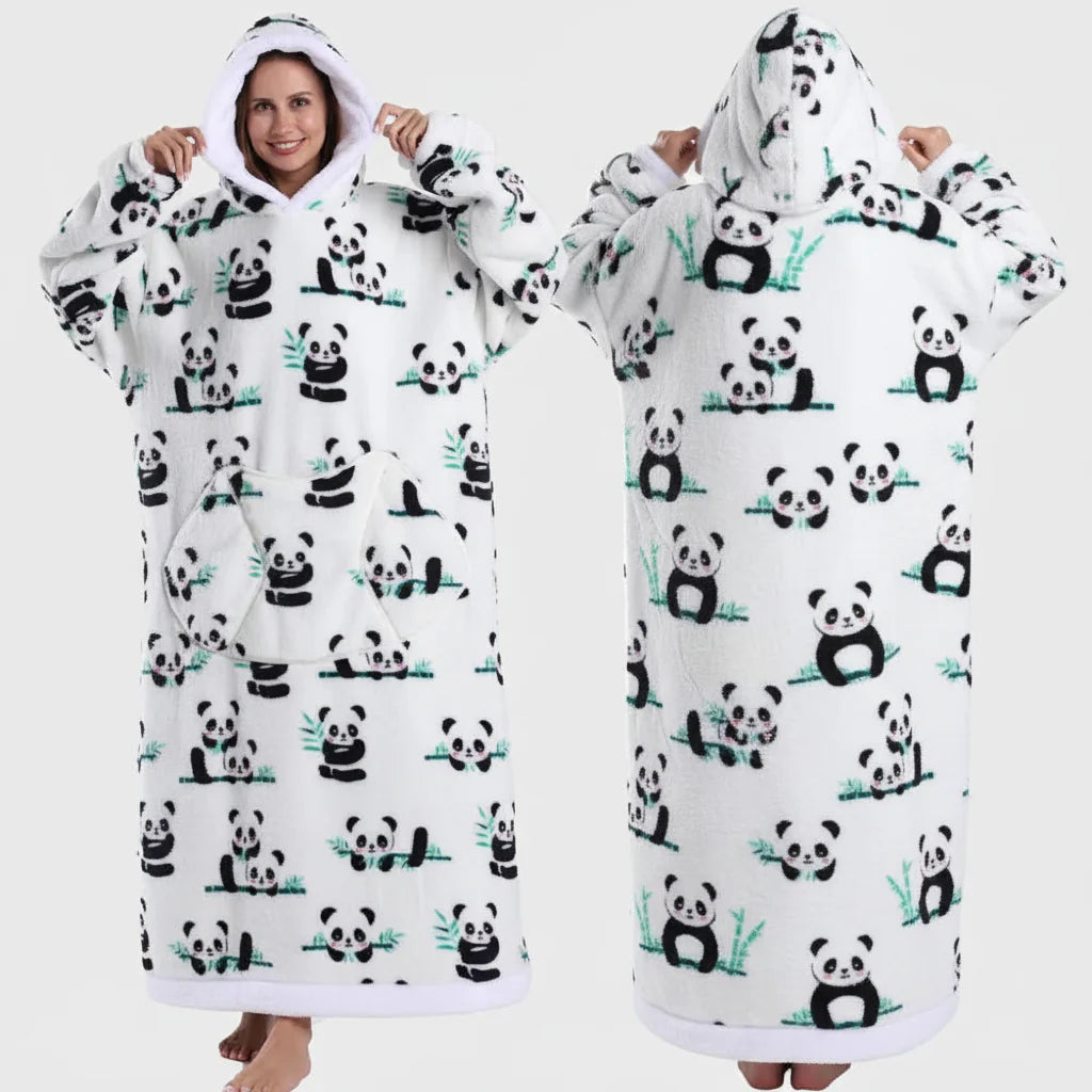 Wearable Sherpa Cosplay Oversized TV Blanket