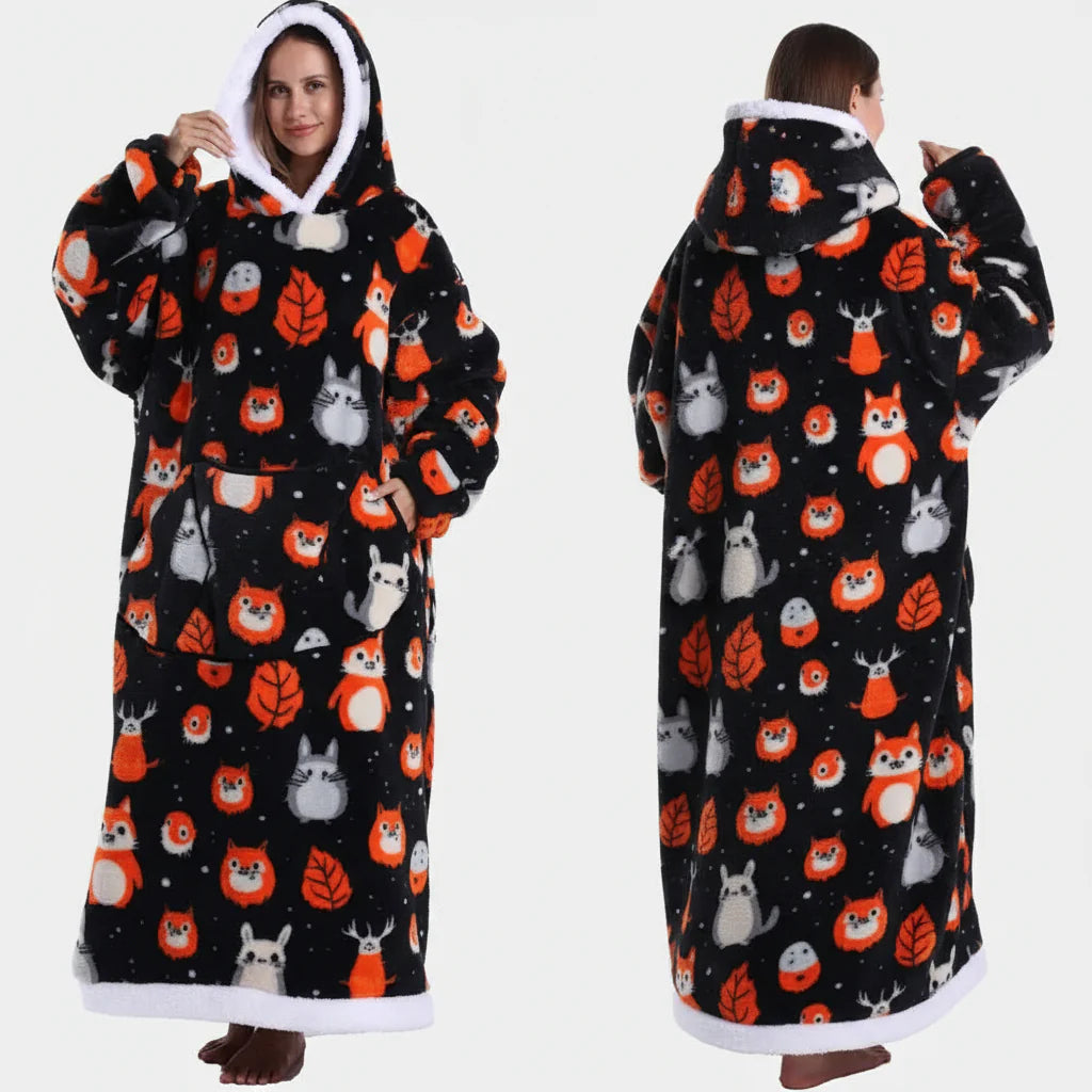 Wearable Sherpa Cosplay Oversized TV Blanket