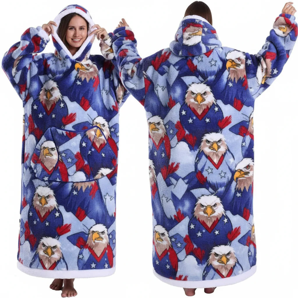 Wearable Sherpa Cosplay Oversized TV Blanket