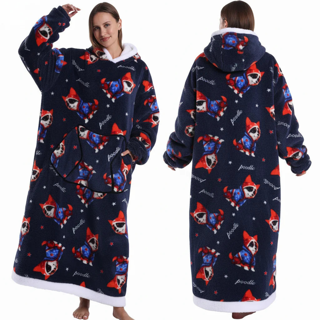 Wearable Sherpa Cosplay Oversized TV Blanket