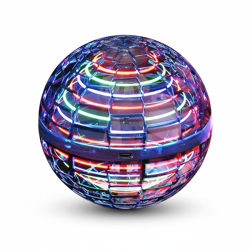 Flying Orb Ball with Hovering Technology for Indoor and Outdoor Fun