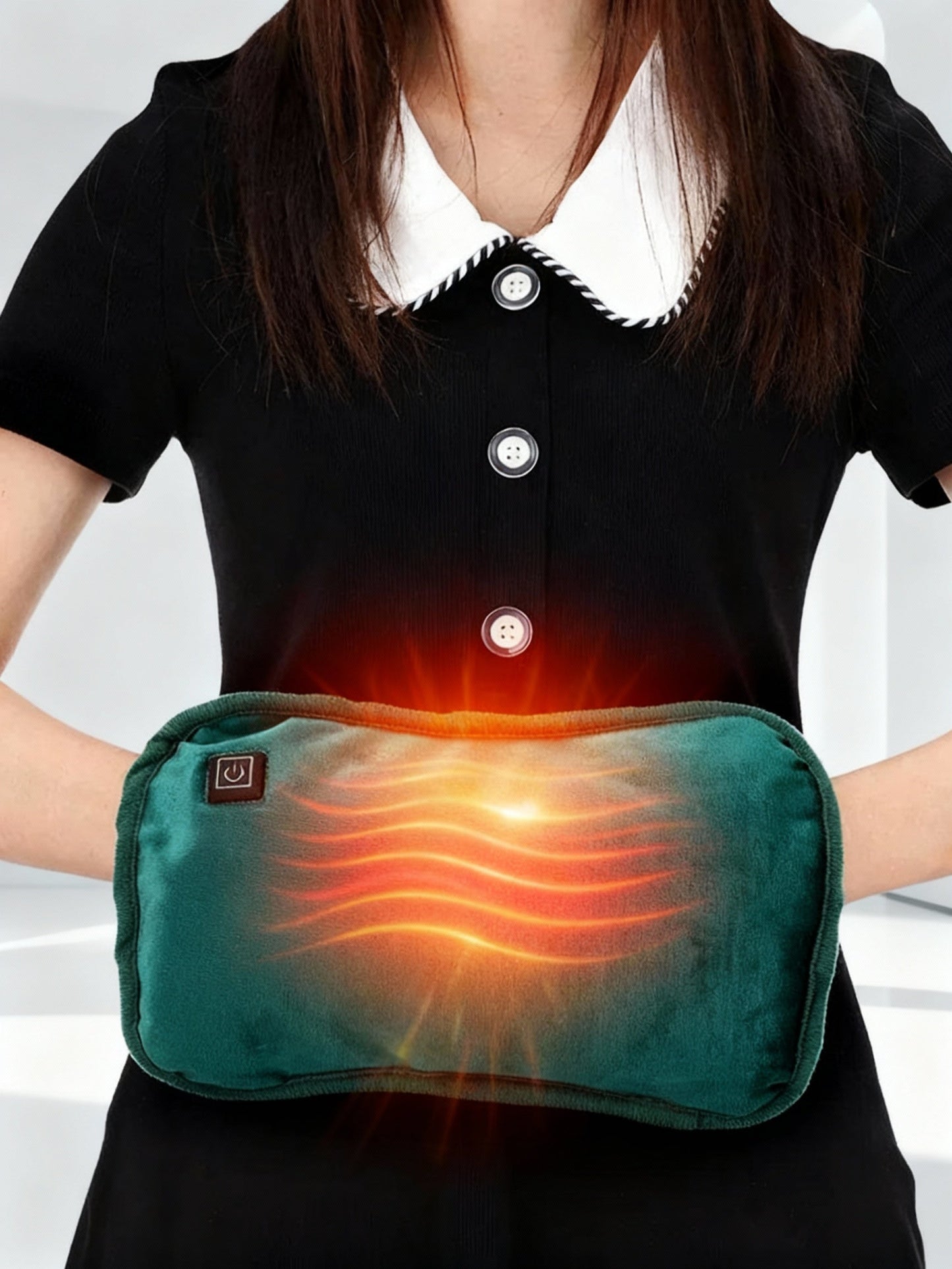 Portable Electric Heating Pad for Hands and Body, Adjustable Heat Settings