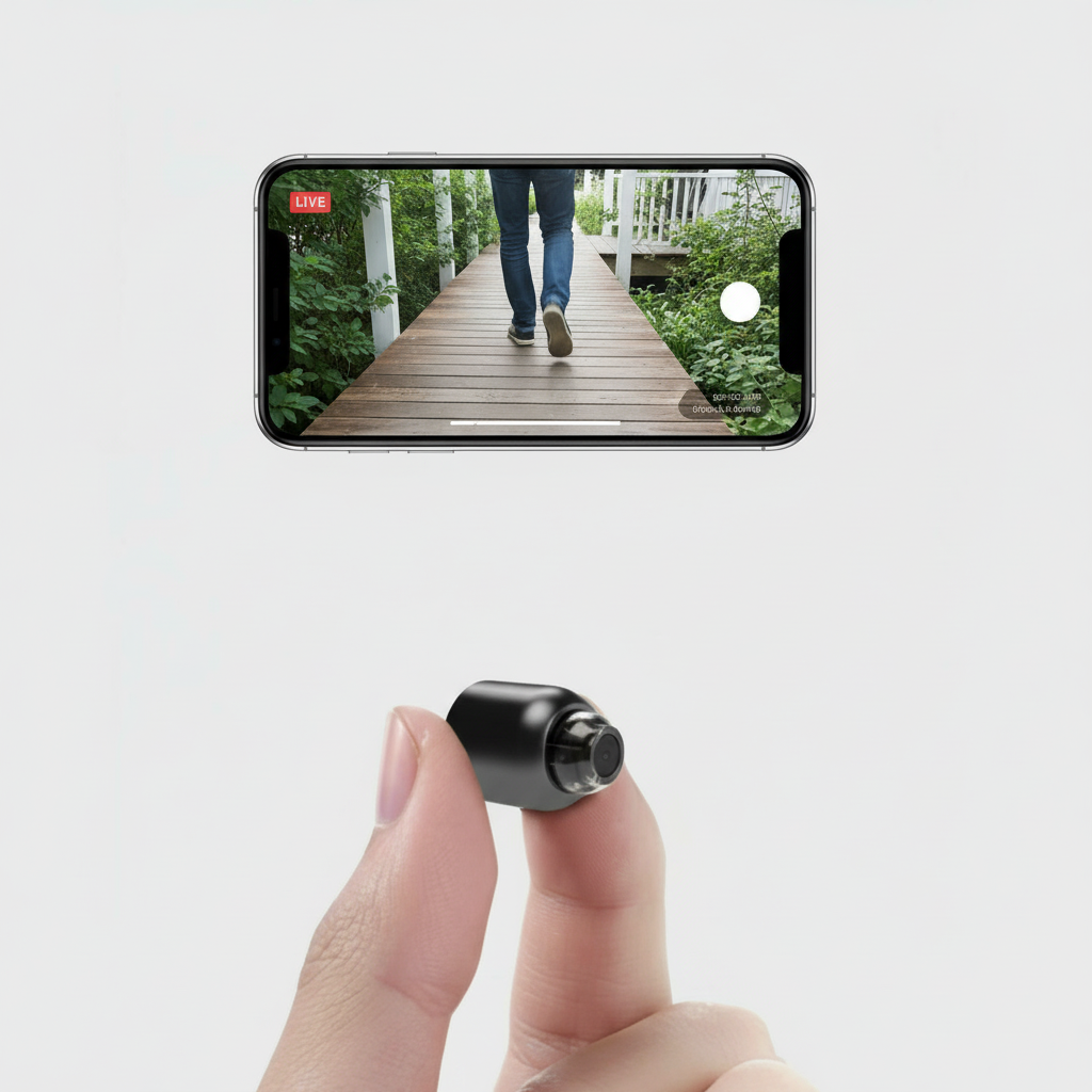 1080P HD WiFi Indoor Security Camera with Night Vision