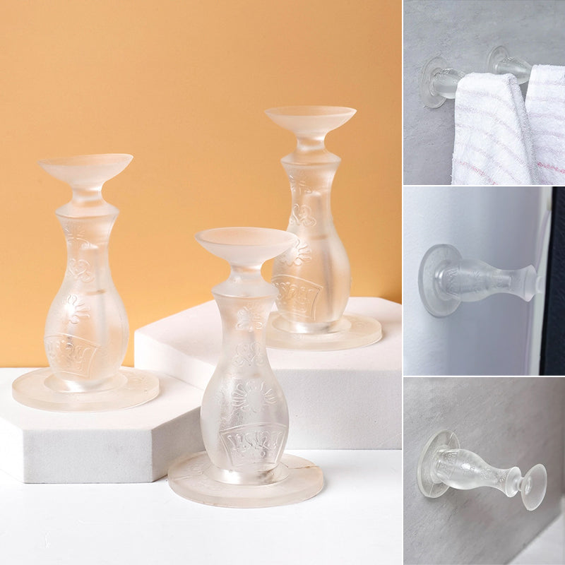 Transparent Silicone Door Stopper with Strong Adhesive