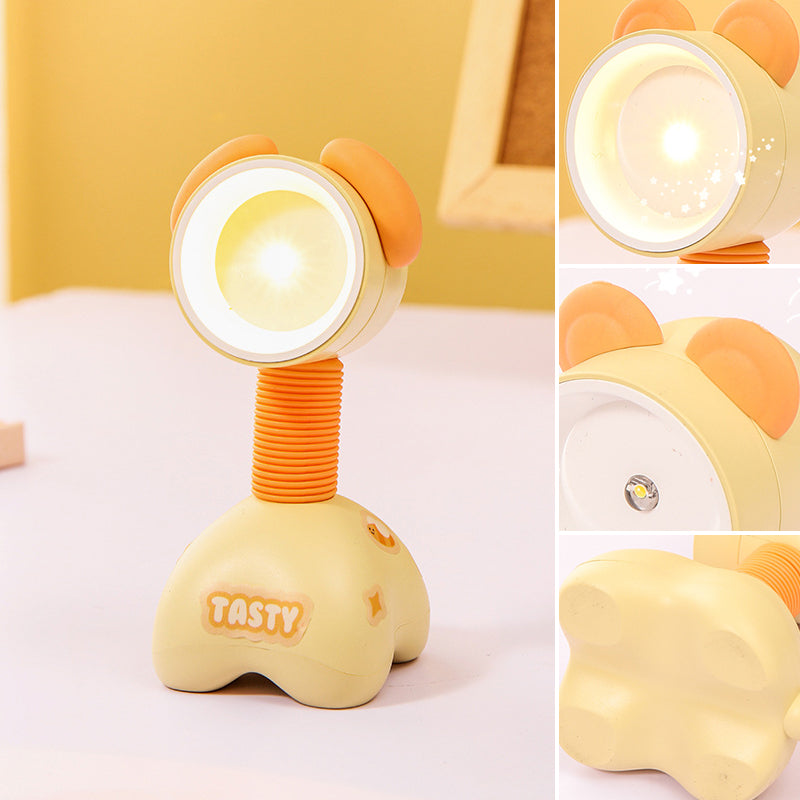 Adorable LED Desk Lamp with Adjustable Angle - Dog or Deer Design