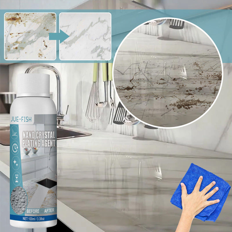 Nano Crystal Coating for Sealed Stone Surfaces