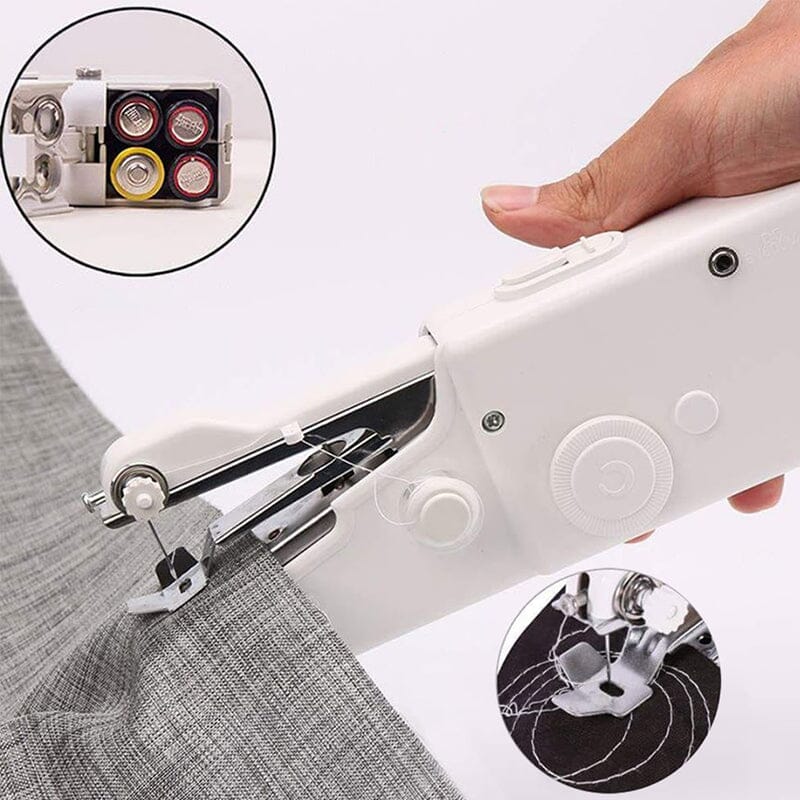 Portable Handheld Sewing Machine for Quick Fixes