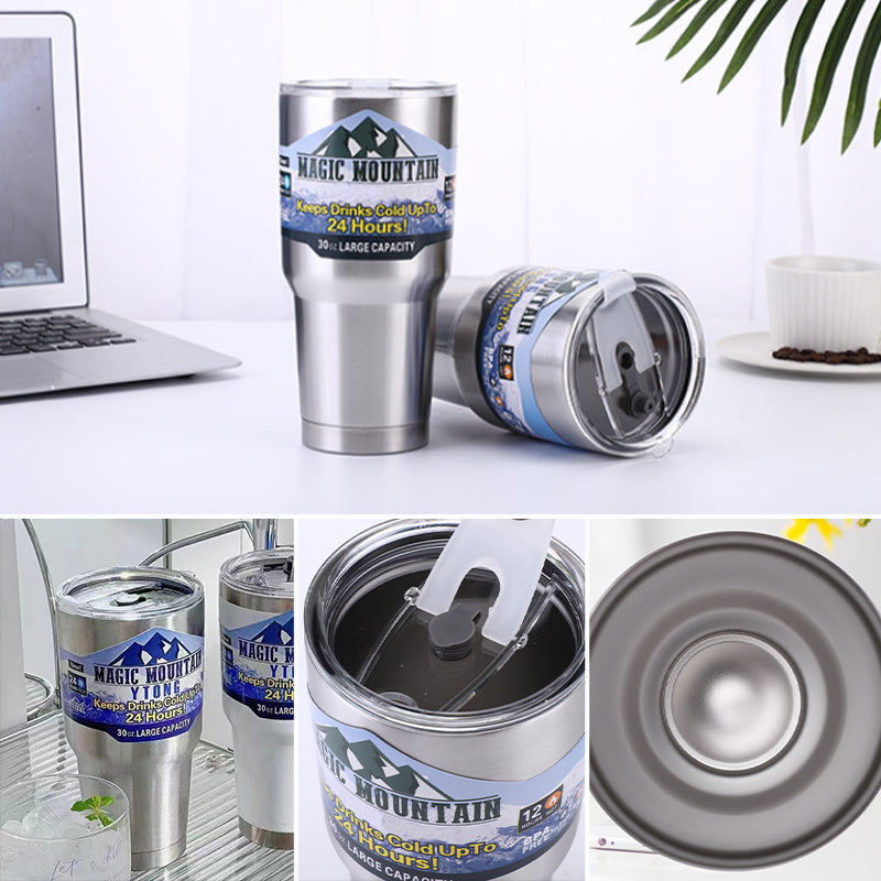 30 oz Stainless Steel Insulated Thermos Flask