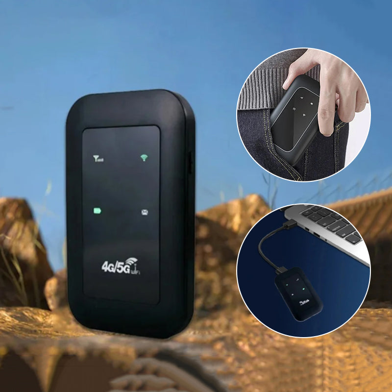 Wireless Portable WiFi Hotspot with 4G Connectivity