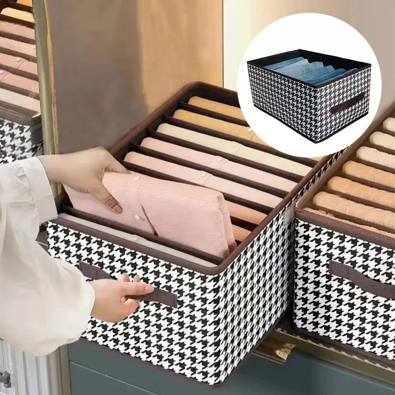 Clothing Drawer Organizer with Durable Handles