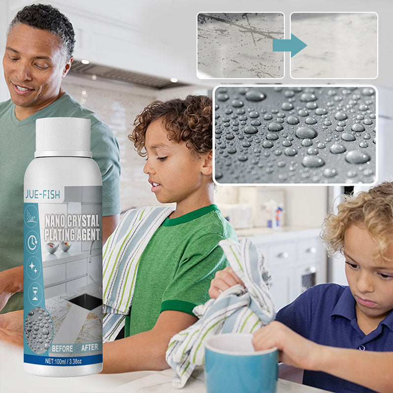Nano Crystal Coating for Sealed Stone Surfaces