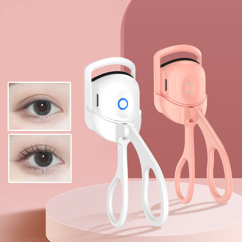 Electric Temperature-Controlled Eyelash Curler with Long-Lasting Curls