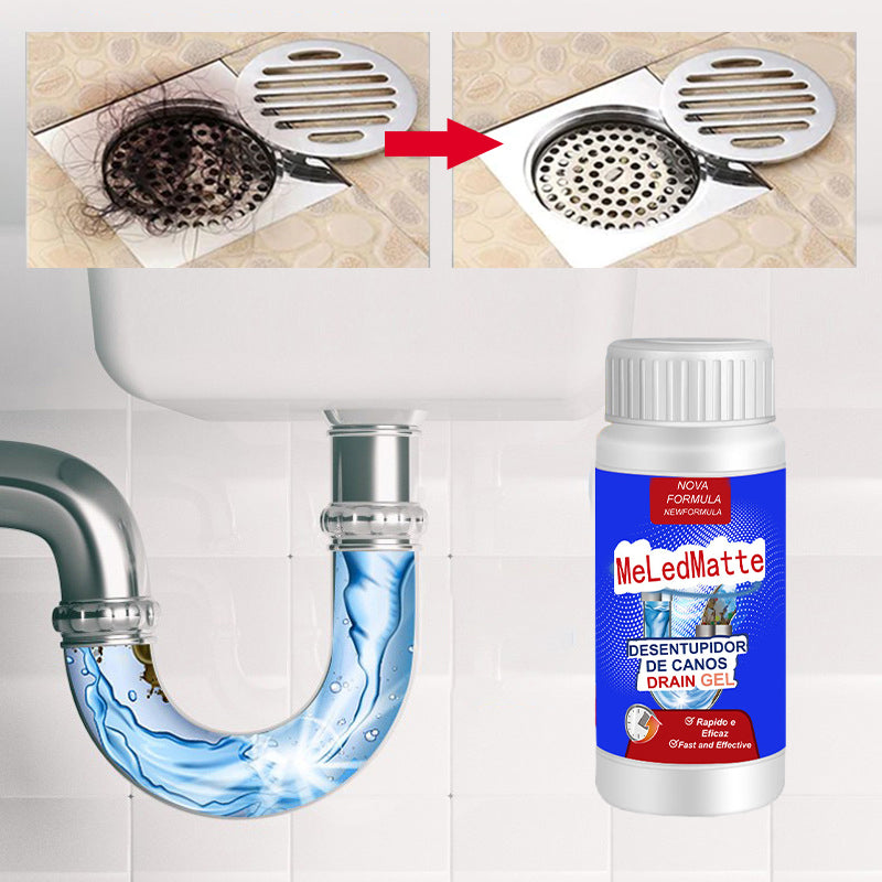 Toilet Clog Dissolver and Deodorizer for Pipes