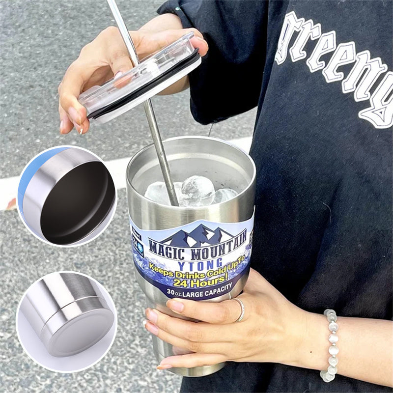 30 oz Stainless Steel Insulated Thermos Flask