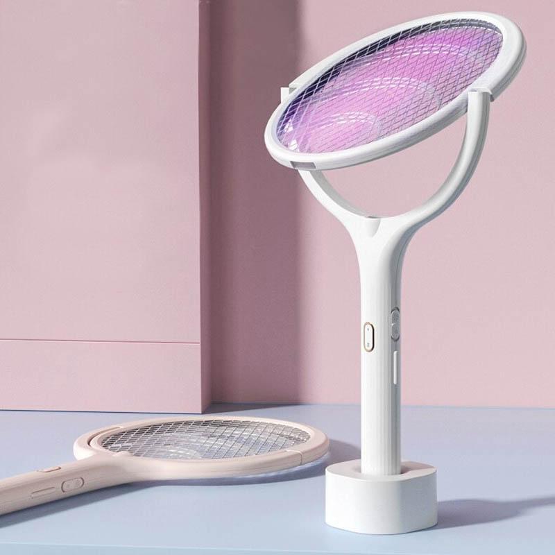 Foldable USB Fly Swatter - Child and Pet Safe Insect Zapper