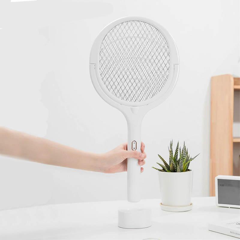 Foldable USB Fly Swatter - Child and Pet Safe Insect Zapper