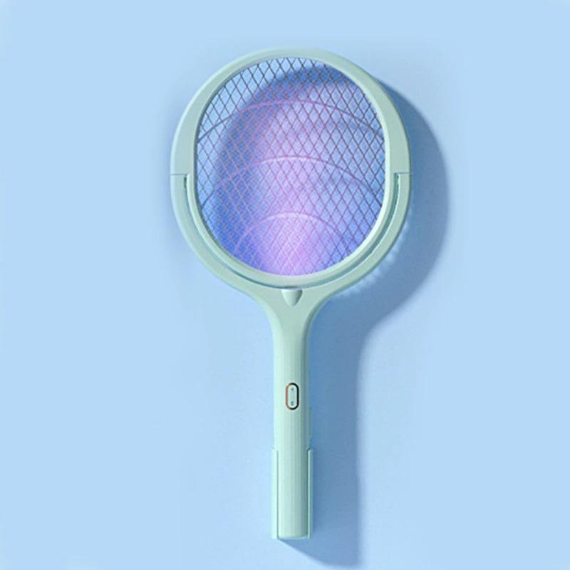Foldable USB Fly Swatter - Child and Pet Safe Insect Zapper