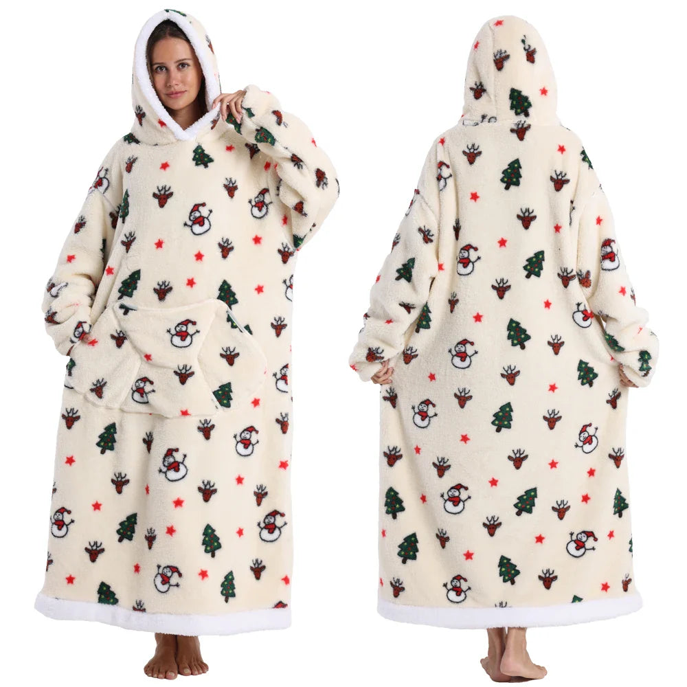 Wearable Sherpa Cosplay Oversized TV Blanket