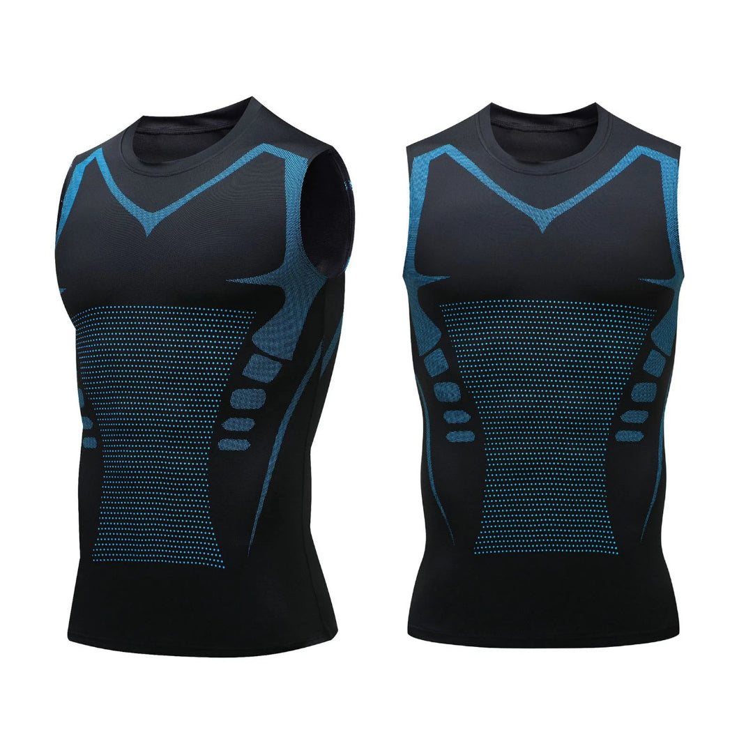 Ionic Shaping Fitness Tank Top for Posture Support