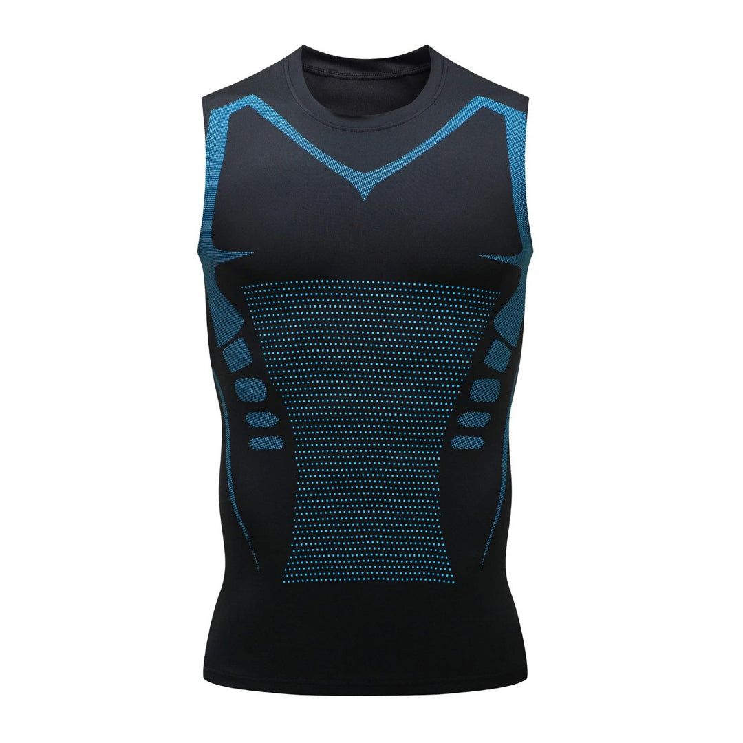 Ionic Shaping Fitness Tank Top for Posture Support