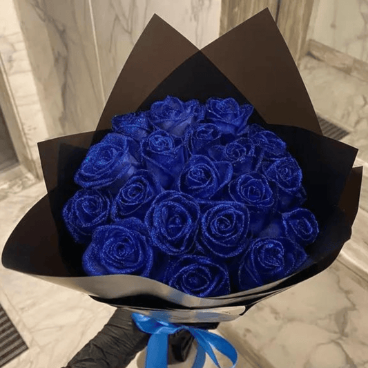 Glitter Rose Decorative Accent for Lasting Gifts