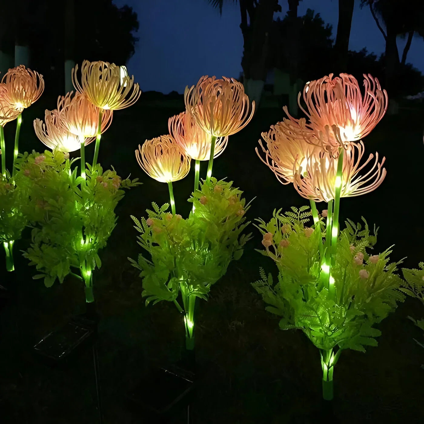 Flower-Shaped LED Garden Light