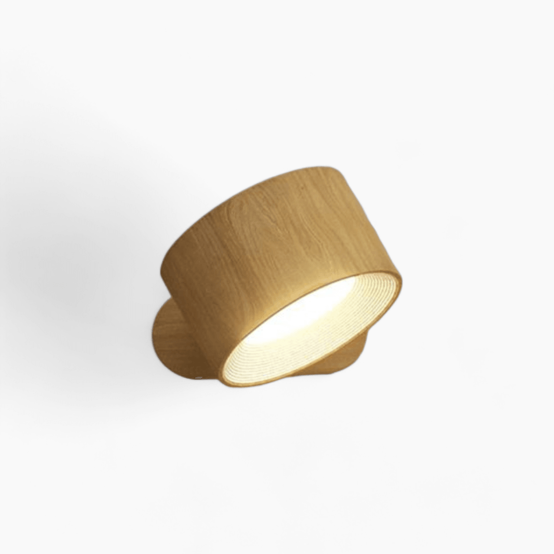 360° Adjustable Wireless Rechargeable Wall Light with USB Charging