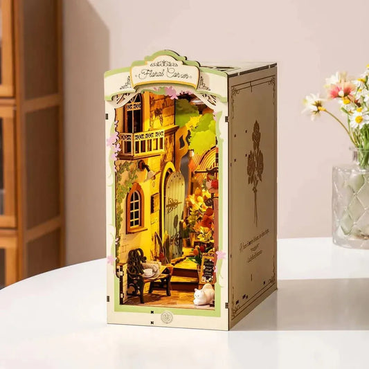 DIY Floral Corner Decorative Kit with Dust Cover