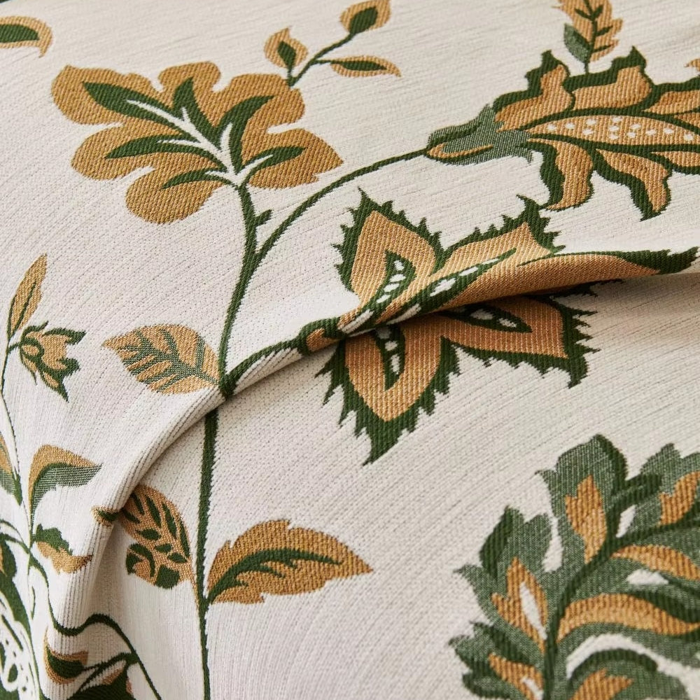 Vintage Chenille Floral Sofa Cover