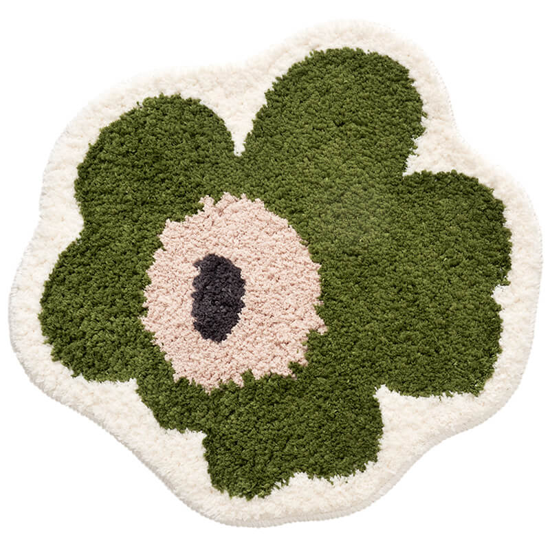 Eco-Friendly Floral Patterned Carpet 100cm