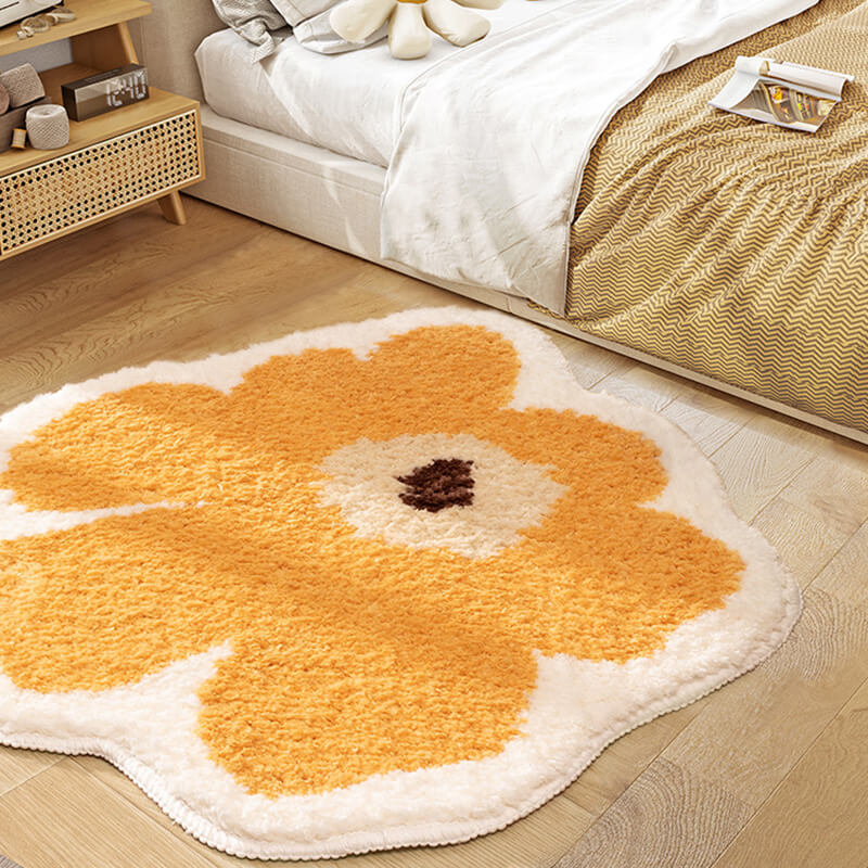 Eco-Friendly Floral Patterned Carpet 100cm