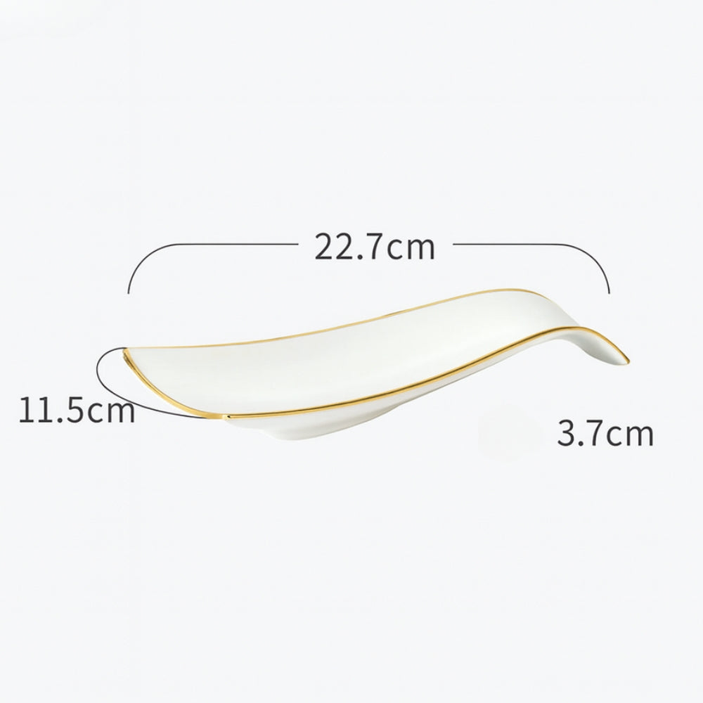 Ceramic Spoon Rest for Mess-Free Cooking