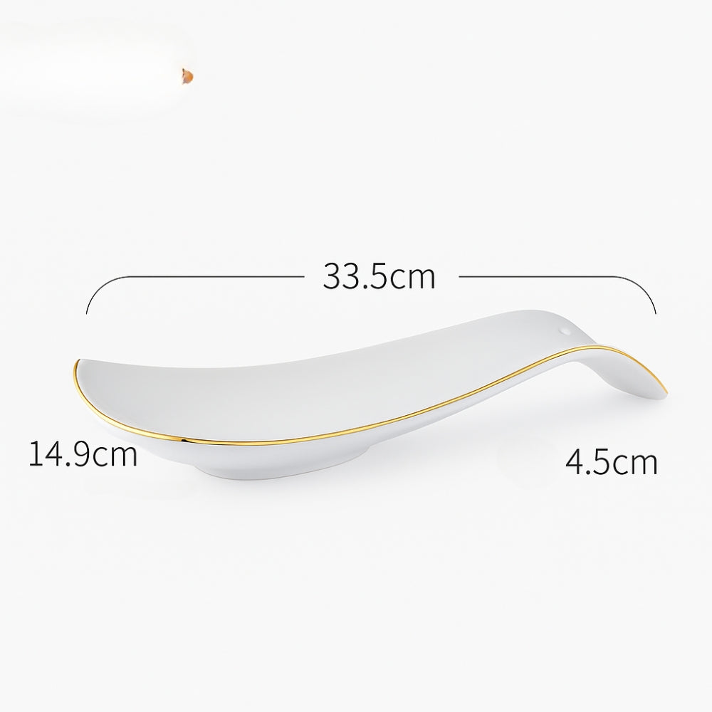 Ceramic Spoon Rest for Mess-Free Cooking