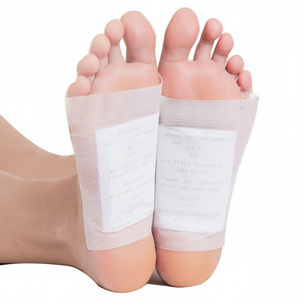 Natural Detox Foot Pads for Overnight Cleansing and Wellness