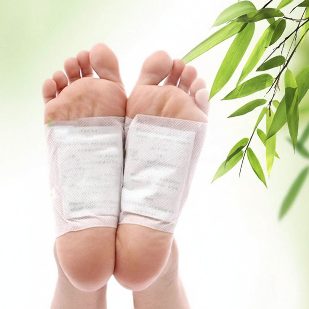 Natural Detox Foot Pads for Overnight Cleansing and Wellness