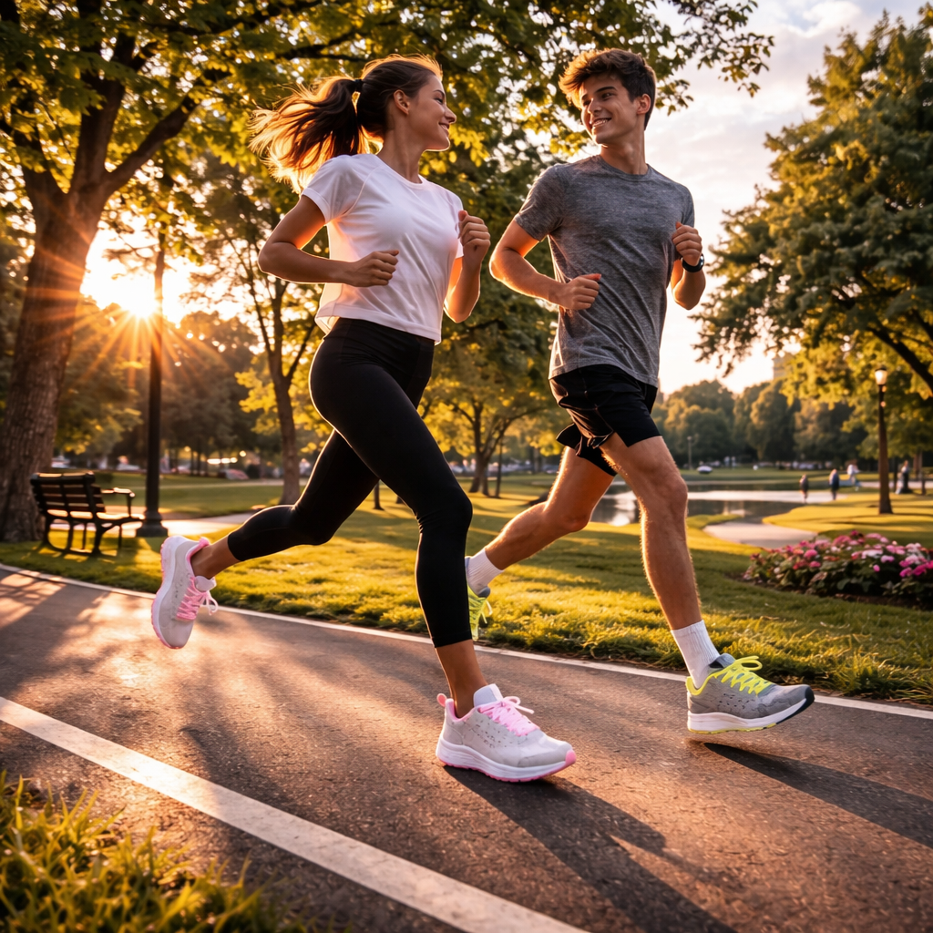 Orthopedic Gel Cushion Sneakers for Heel Pain Relief