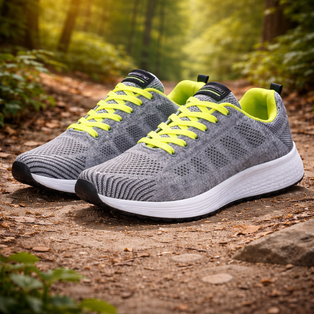 Orthopedic Gel Cushion Sneakers for Heel Pain Relief