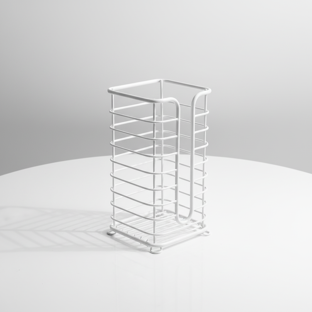 Freestanding Stainless Steel Toilet Paper Holder