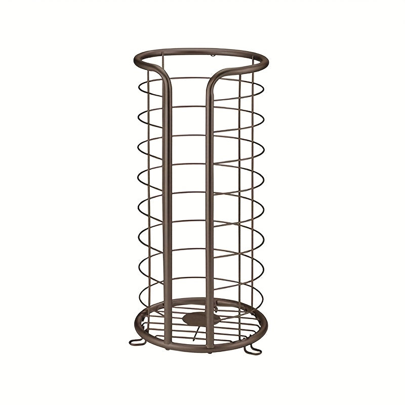 Freestanding Stainless Steel Toilet Paper Holder