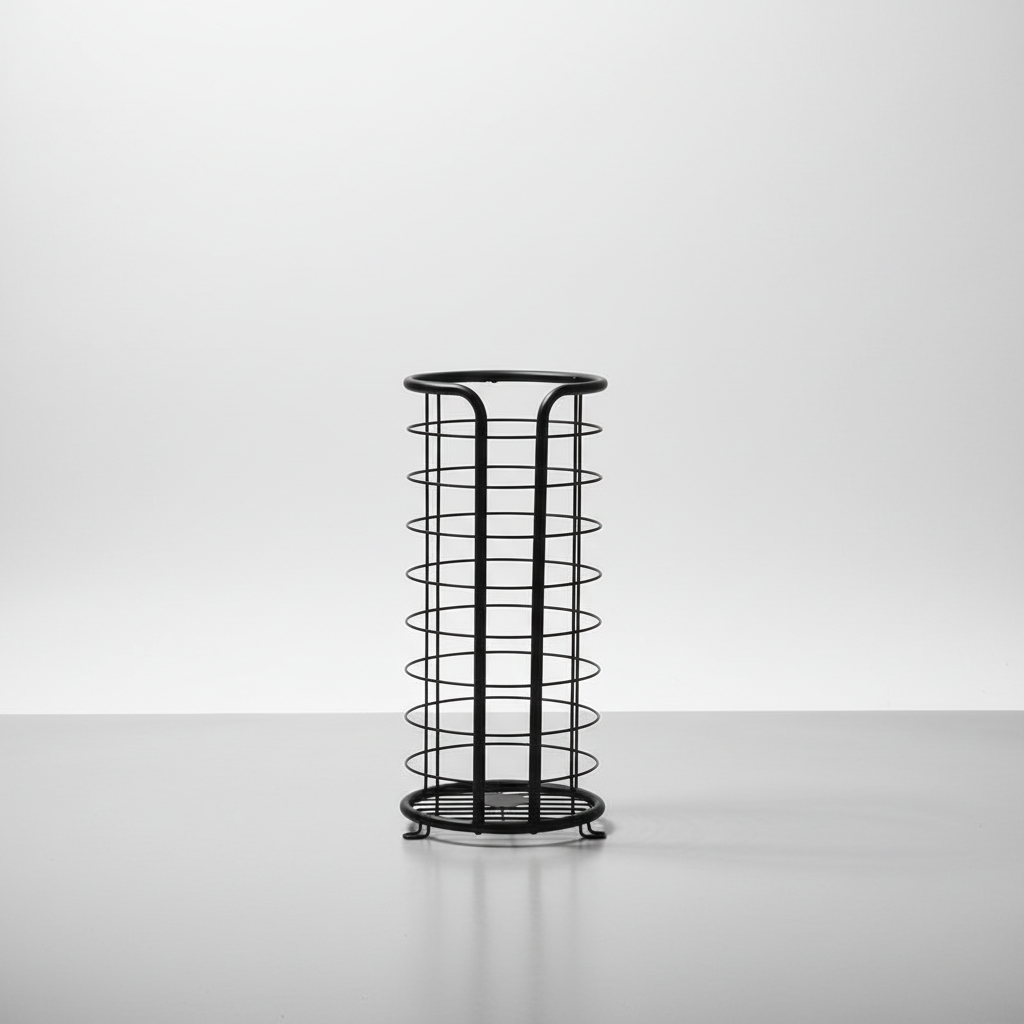 Freestanding Stainless Steel Toilet Paper Holder