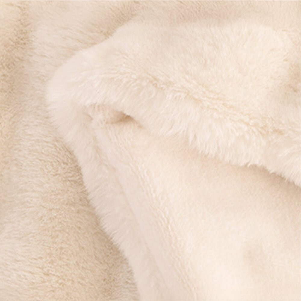 Premium Double Layer Thick Faux Rabbit Fur Blanket
