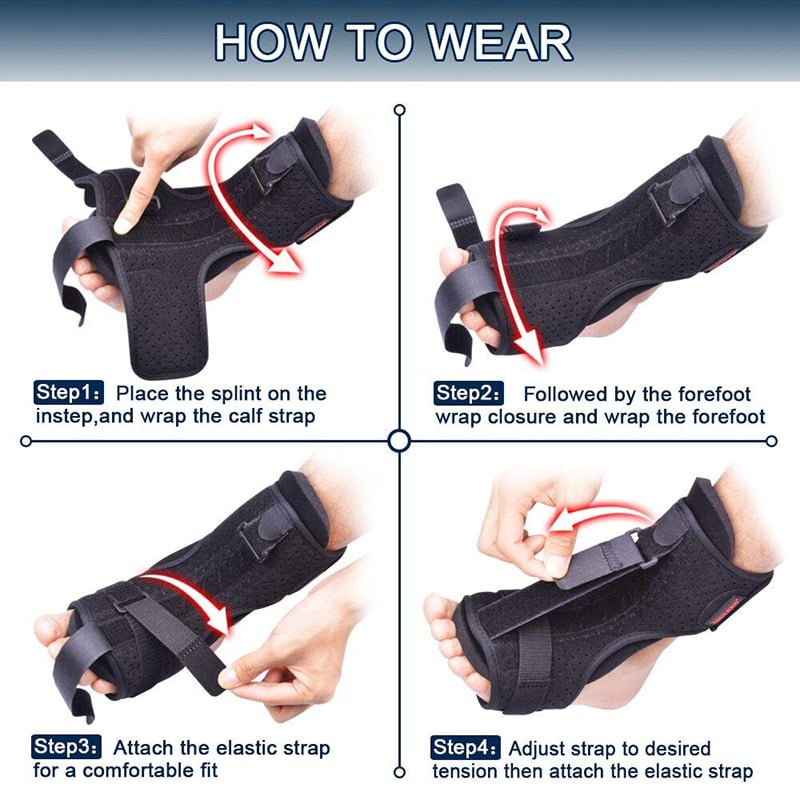 Adjustable Plantar Fasciitis Night Splint Brace