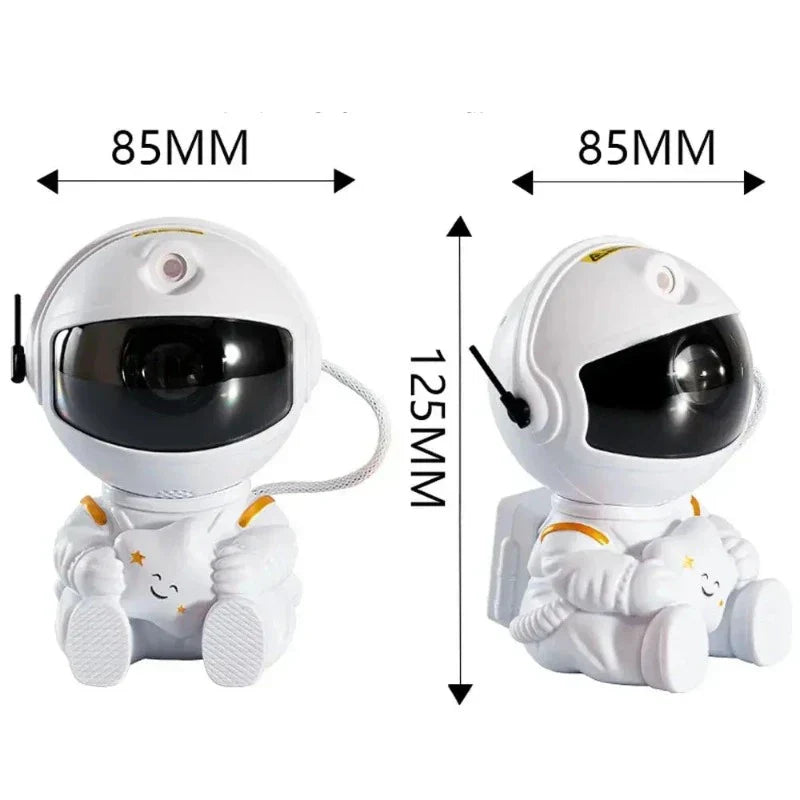Astronaut Galaxy Star Projector Night Light with Remote Control