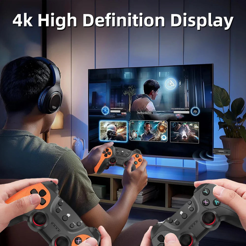 Wireless Retro Gaming Console with 5000+ Built-In Games and HD Output