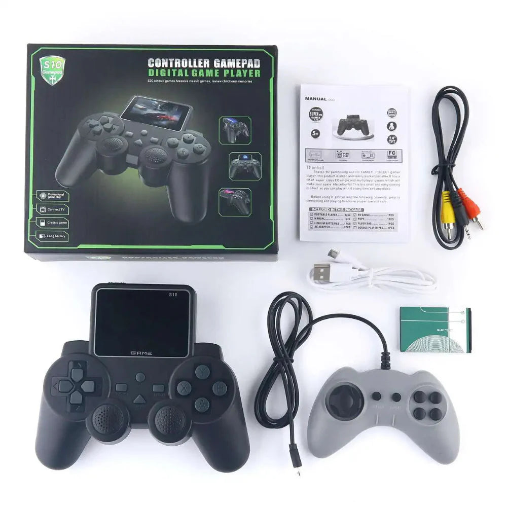 Handheld Retro Gaming Console with 520 Built-in Games