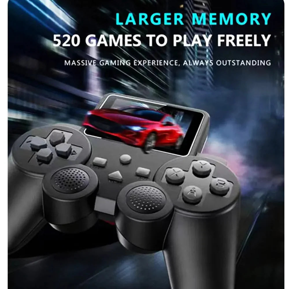 Handheld Retro Gaming Console with 520 Built-in Games