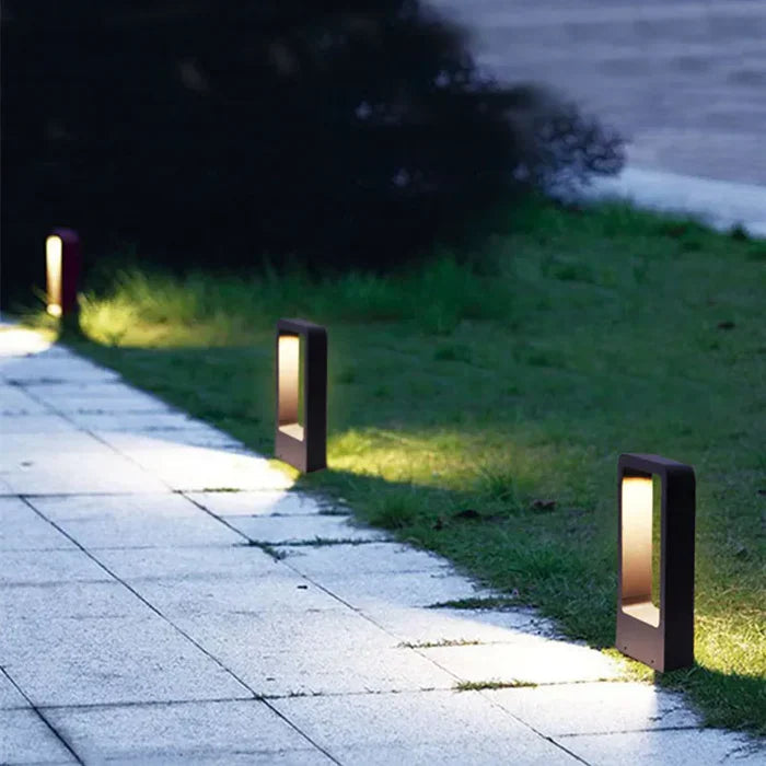 Waterproof LED Garden Floor Spotlights - Durable Scandinavian Design