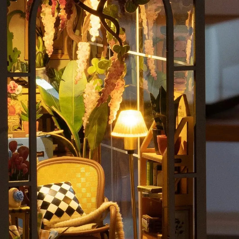 DIY Garden House Book Nook Kit